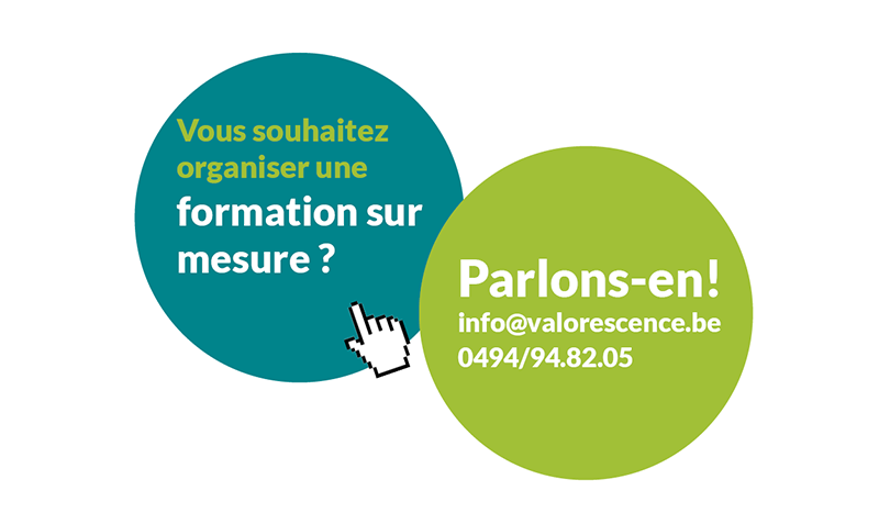 Vous souhiatez organiser une formation sur mesure? Parlons-en !